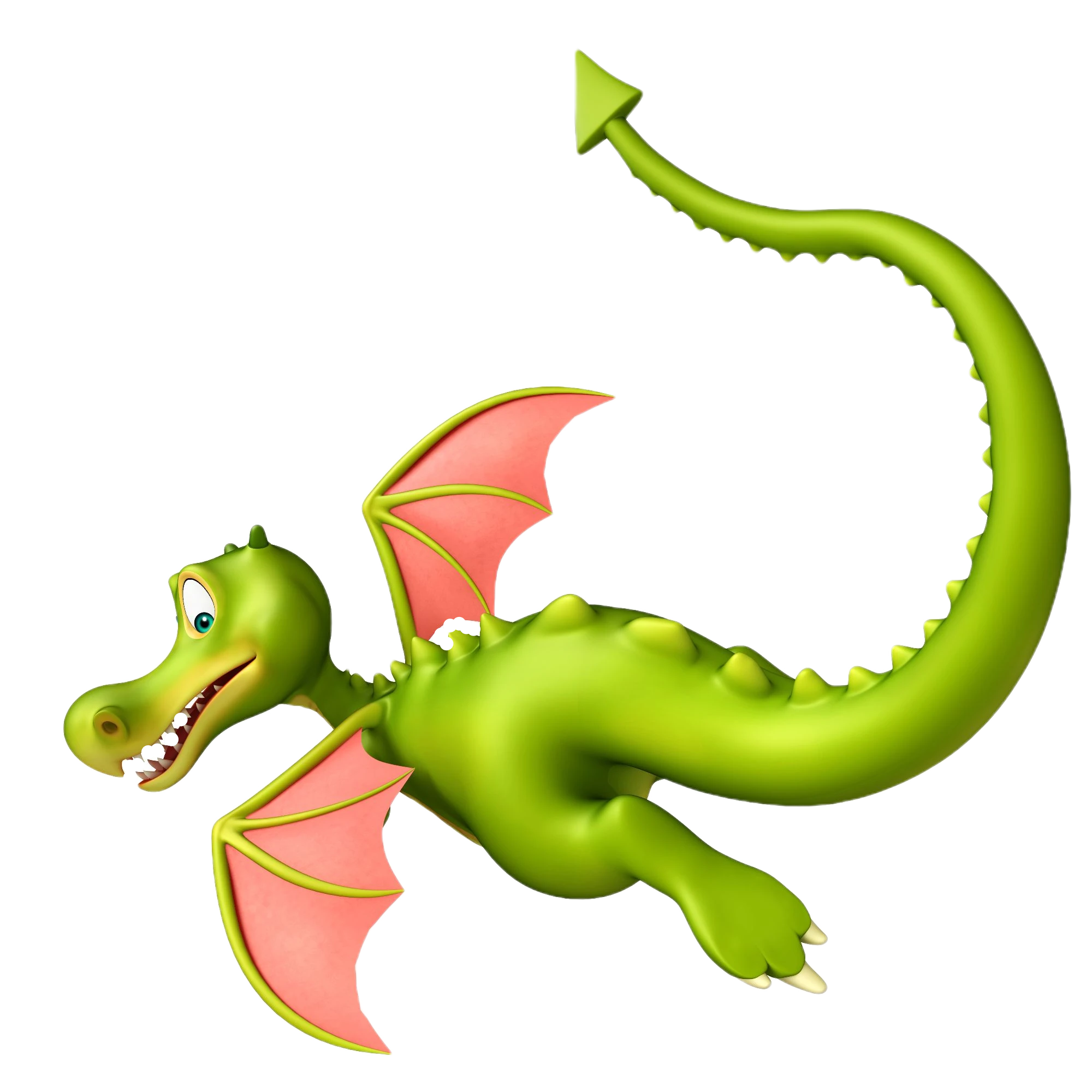 Animated dragon at the dragon's lair attraction at fantassia