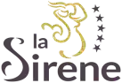 La Sirène campsite logo, partner of the Fantassia amusement park