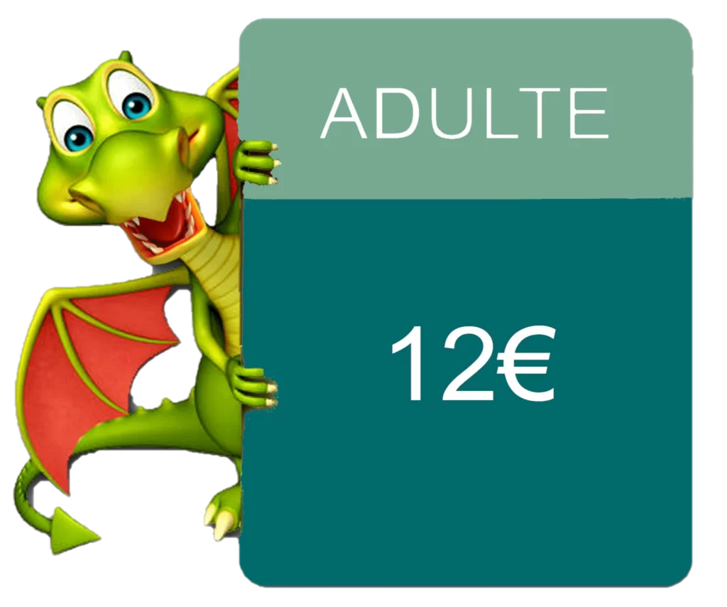 Tarif individuel adulte au parc d'attractions Fantassia